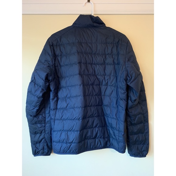 Uniqlo packable down puffer jacket navy sz S - Picture 2 of 8